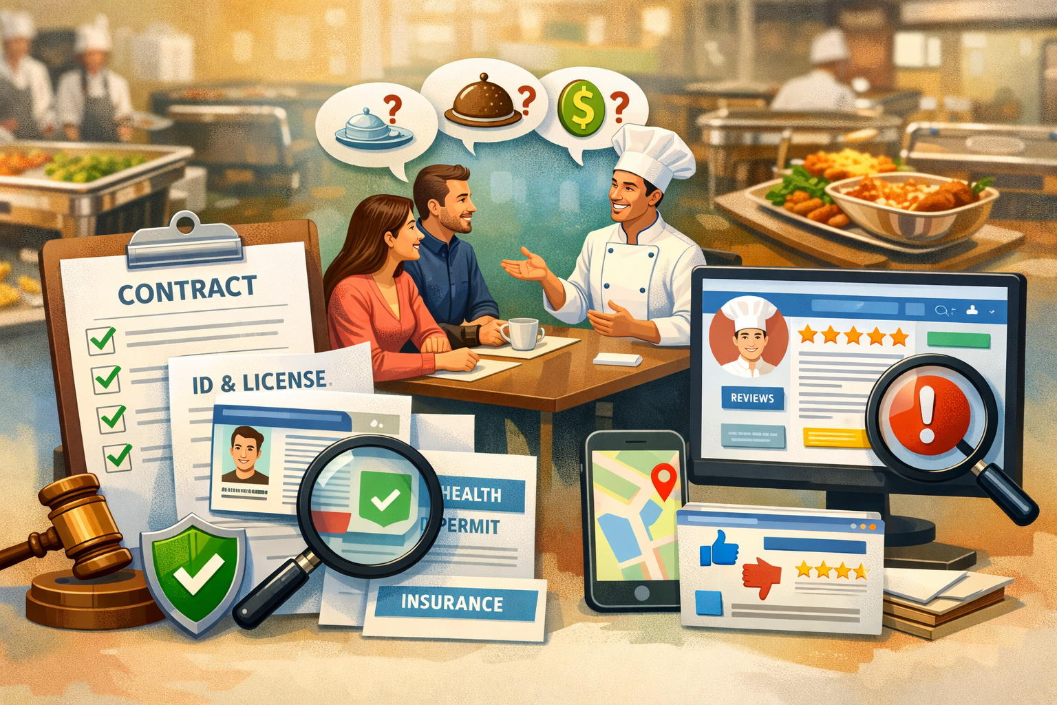 How to Confirm a Caterer Is Legit: Documents, Questions, and Simple Cross-Checks