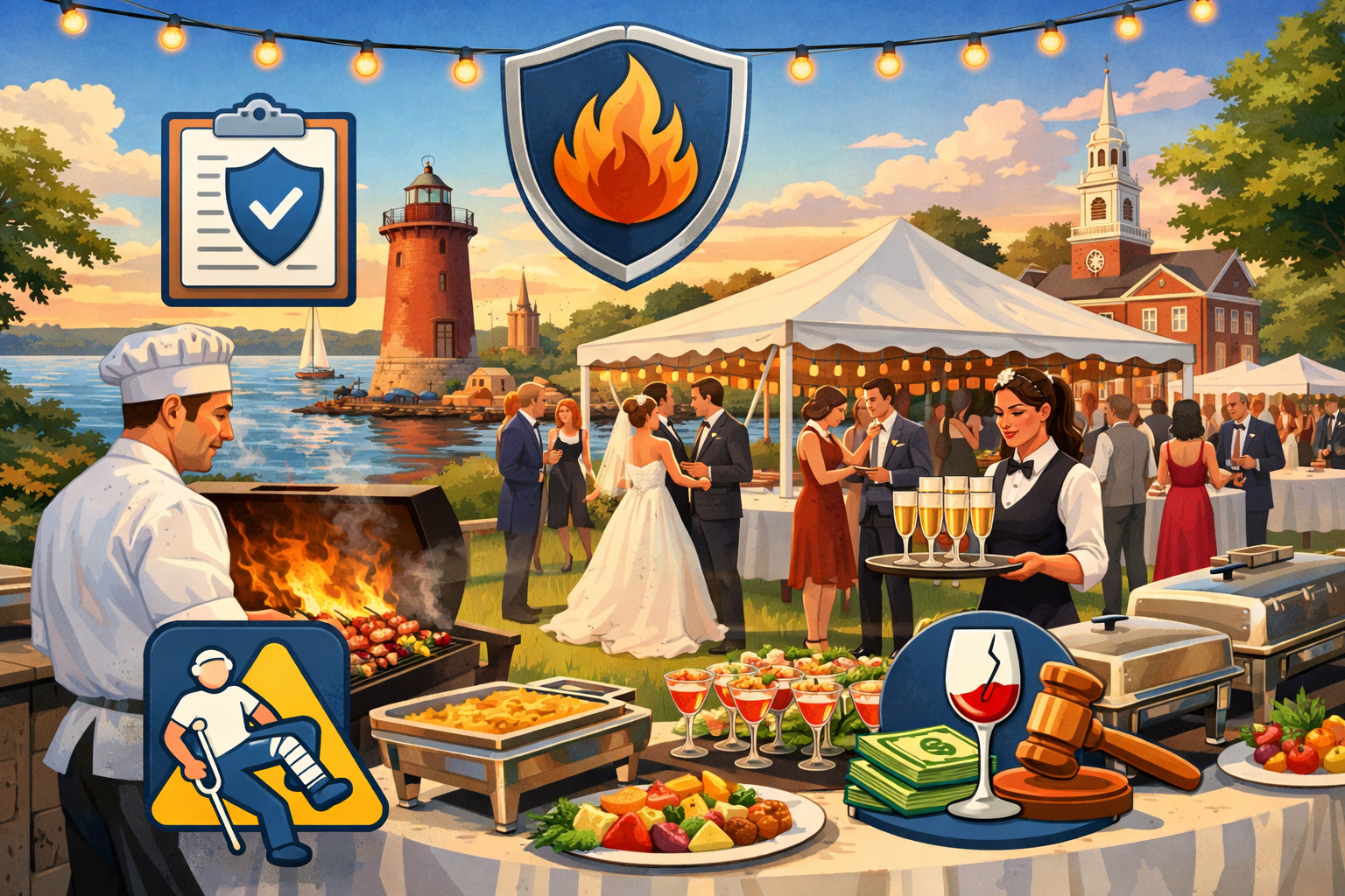 Why catering insurance matters for events in Delaware